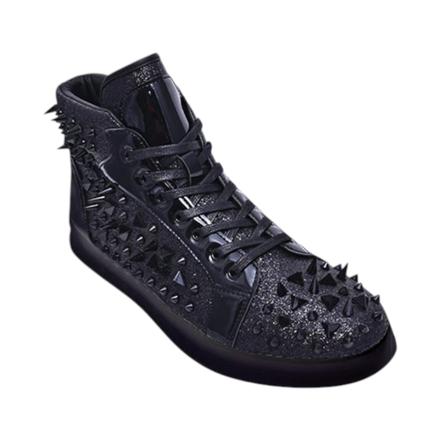 ROYAL SHOES: Spike High Top Sneaker B-32